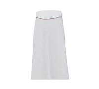 GIBLOR'S - Grembiule Giunone Unisex Uomo Donna per Bar, Gelateria, Caffetteria, Cucina, Cuoco, in Cotone, taglia unica, diversi colori (Bianco-Tricolore)