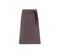 GIBLOR'S - Grembiule Matera Unisex Uomo Donna per Horeca, wellness, Cucina, Cuoco, Chef, in Cotone, taglia unica, diversi colori (Tortora)