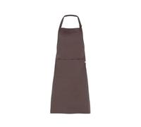 GIBLOR'S - Grembiule Zante Unisex Uomo Donna per Horeca, Cucina, Wellness, Bar, in misto Cotone e Poliestere, taglia unica, diversi colori (Tortora)