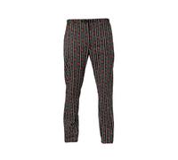 GIBLOR'S - Pantalone Atene Unisex Uomo Donna per Chef, Cuoco, Cucina, in Cotone Elasticizzato, Coulisse in Vita, Stampa Peperoncino (4XL)