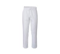 GIBLOR'S Pantalone Bianco PLUTONE Cotone Chef Cuoco Cucina Cameriere Q8P00193