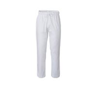 GIBLOR'S Pantalone Bianco PLUTONE Cotone Chef Cuoco Cucina Cameriere Q8P00193