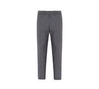 GIBLOR'S - Pantalone Giove Uomo in Denim per Chef, Cuoco, Cucina, taglio skinny, chiusura zip, disponibile in diversi colori (Jeans Nero L)