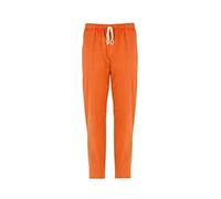 GIBLOR'S - Pantalone Pitagora da Uomo per Infermiere, Dentista, Sala Operatoria, Medico, Dottore, Sanitario, Laboratorio, in Cotone, Diverse taglie e colori (Arancio M)