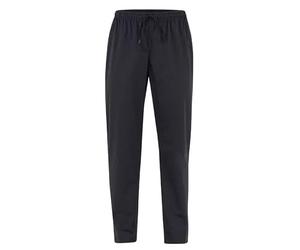 GIBLOR'S - Pantalone Plutone Uomo per Chef, Cuoco, Cucina, in Cotone Elasticizzato, Tasche alla francese, disponibile in diversi colori (Nero XL)