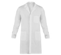 Giblor's - Q3R00261-C01-M - Camice Tristano - da uomo - taglia M - bianco - Giblor's - 95358 - Conf. da 1 Pz. - Q3R00261-C01-M