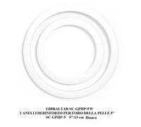 GIBRALTAR SC-GPHP-5W ANELLI DI RINFORZO PER FORO DELLA PELLE 5" 13cm GRANCASSA