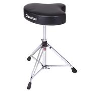 Gibraltar Drum Stool, Drum Stool 6000 Series Moto Seat, 6608 (diametro: 39 cm, sedile in vinile, Super Lock, posizione treppiede, piedini in gomma 'Super Foot')