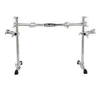 Gibraltar Sistema Rack, Curved Rack Pack Chrome Series GCS375 rack frontale, due estensioni laterali curve