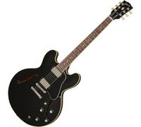 Gibson ES-335 Vintage Ebony Chitarra Semiacustica