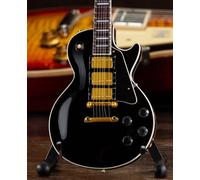 GIBSON Les Paul Custom Ebano Replica Chitarra In Scala 1:4 ~ Axe Heaven