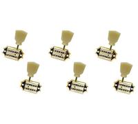 Gibson PMMH-020 Guitar Tuners Machine Heads Set 3x3 Pearloid Button Vintage Gold