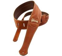 Gibson Tracolla Chitarra ASCL-BRN Il Classico Marrone Pelle Con Camoscio Nuovo