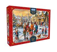 Gibsons A Christmas Wander - Puzzle natalizio da 1000 pezzi, edizione limitata 2026, per adulti, paesaggio invernale di Marcello Corti, prodotto in Regno Unito e UE