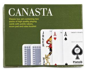 Gibsons Canasta Double Deck Playing Cards from Piatnik Card Game Pack of car