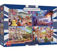 GIBSONS Celebrazioni reali puzzle 4×500 pezzi