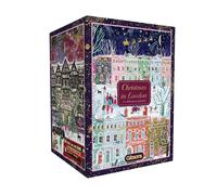 Gibsons Christmas in London 3 x 500 Piece Jigsaw Puzzle Set for Adults - Festive