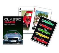 Gibsons Classic Cars Unico Singoli Piatnik Carte da Gioco, Colore: Verde