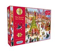 Gibsons Gibsons Games - Puzzle da 1000 pezzi in edizione limitata The Season for Giving Christmas, edizione limitata 2025, per adulti, regalo divertente e festivo, puzzle sostenibile di alta qualità
