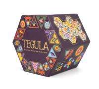 Gibsons Gioco di strategia per famiglie Tegula | Gioco di mosaico esagonale per bambini | Età 8+ Durata 20 min 2-6 giocatori 60 piastrelle Tegula, 10 carte azione, istruzioni | Ottimo regalo | Gibsons
