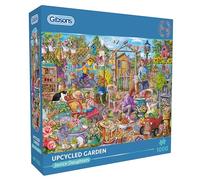 Gibsons Janice Daughters - Puzzle da 1000 pezzi da giardino riciclato, per adulti, con scena colorata di ispirazione per il giardino, prodotto nel Regno Unito/UE