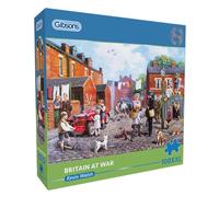Gibsons Puzzle Britain at War - Gioco educativo, 100 pezzi XXL