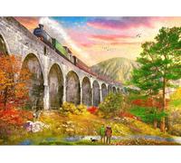 Gibsons - Puzzle Davison: attraversamento del viadotto Glenfinnan - 1000 Pezzi