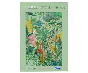 Gibsons Puzzle Di Intrigo 1000 Pezzi - The Art File - Animali Della Giungla