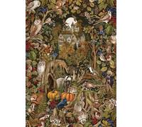 The Art File: Autumn Equinozio | Puzzle da 1000 pezzi | Bellissimo castello del bosco | Puzzle sostenibile per adulti | Premium 100% riciclato | Ottimo regalo per adulti | Gibsons Games B Corp Certifi