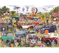 Gibsons Puzzle Motoring Memorabilia Rally 1000 pezzi