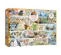 Gibsons - Puzzle Orsi del sole e bradipi - 1000 Pezzi