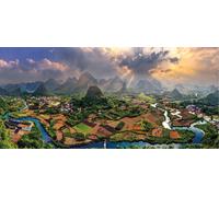 GIBSONS puzzle panoramico paesaggio imponente (636 pezzi)