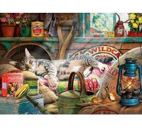 Gibsons Snoozing In The Shed Puzzle (1000 pezzi), G6248