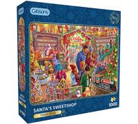 Gibsons - Puzzle Steve Crisp: Il negozio di dolci di Babbo Natale - 1000 Pezzi