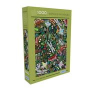 Gibsons The Art File Winged Wonders - Puzzle da 1000 pezzi, bella opera d'arte colorata, magia, natura, insetto, puzzle sostenibile per adulti e ragazzi, 100% riciclato, ottimo regalo Gibsons Games