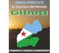 Gibuti - Parole Intrecciate: Passatempo mentale senza schermo per relax, viaggi e pause