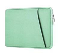 GIBZ Custodia per Laptop, Custodia per Computer Protettiva con Tasca, Sleeve Compatibile con MacBook, HP, Lenovo, Dell, ASUS, 14 Pollici, Blu