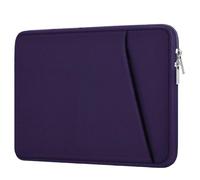 GIBZ Custodia per Laptop, Custodia per Computer Protettiva con Tasca, Sleeve Compatibile con MacBook, HP, Lenovo, Dell, ASUS, 15.6 Pollici, Viola