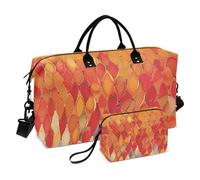 Giclée Glow Flame Giclée Droplet Borsone da viaggio per la notte Borsa da viaggio Weekender Borsa da allenamento con tracolla regolabile per yoga pieghevole, Giclée Glow Flame Giclée Droplet, 1 size