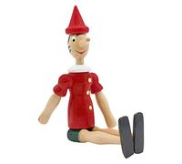 GICO - Pinocchio in legno, lunghezza: 24cm, fabbricato in Italia, 9011