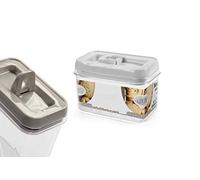 Gicos Barattolo contenitore multiuso con coperchio chiusura ermetica 15 * 9 * 8 cm 600 ml colori assortiti in plastica ERE-844034