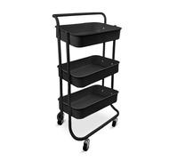 GICOS CARRELLO METALLO 45X31X80CM NERO
