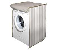 Gicos COPRI LAVATRICE 62 * 58 * 85 CM CON TELO CON ZIP RIGHE ASS-736827