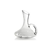 GICOS IMPORT EXPORT SRL Caraffa Decanter per Vino con Manico in Vetro, 1.5 Litri, Decanter per Vino Nuovo con Etichetta