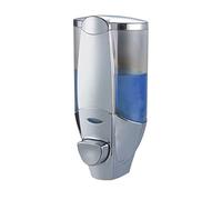 Gicos Import Export Srl Dispenser Sapone Liquido Manuale da Parete Colore Cromato capienza 300 ML OUC-791451