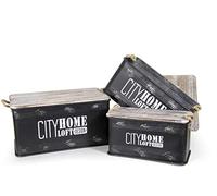 GICOS IMPORT EXPORT SRL L.BED NERO BAULE 3pz RETT. 791734