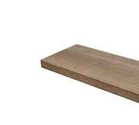 GICOS IMPORT EXPORT SRL Mensola da Parete pensile scaffale in Legno MDF da Muro Colore Rovere 100 * 25 * 4 cm DOU-788840