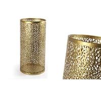 GICOS IMPORT EXPORT SRL Porta ombrelli in Metallo Colore Oro Tondo Shabby Chic 24 * 48 cm portaombrelli IRO-794759