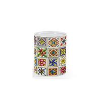 GICOS IMPORT EXPORT SRL Salvadanaio porta monete soldi in latta decoro terra e sole 14 x 15cm utilissimi UBO-826573