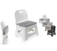 SGABELLO BIMBI PIEGHEVOLE CON SCHIENALE IN PLASTICA VARI COLORI RAO-816062